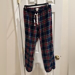 Crew Plaid Lounge Pants with Drawstring